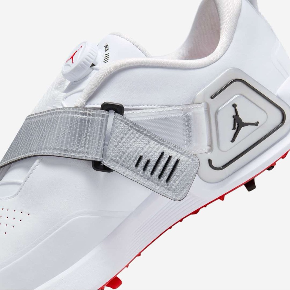 NIKE AIR JORDAN REV WHITE GOLF SHOES SIZE MEN’S 7.5 BRAND NEW - FV6338-100 New - Picture 8 of 9